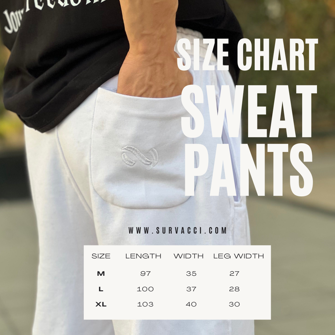 Survacci double wiested wide-leg sweatpants