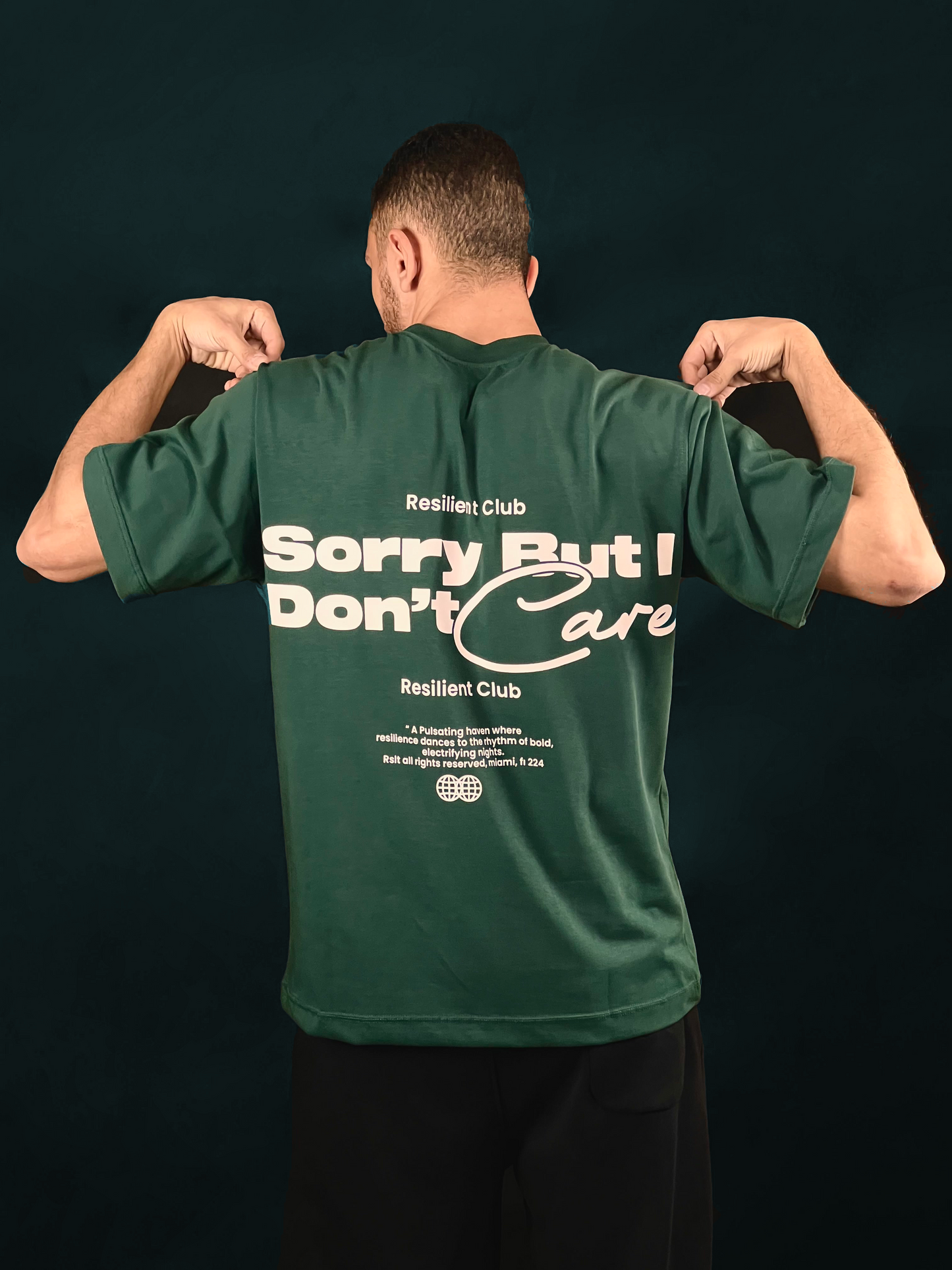 don't care oversize T shirt